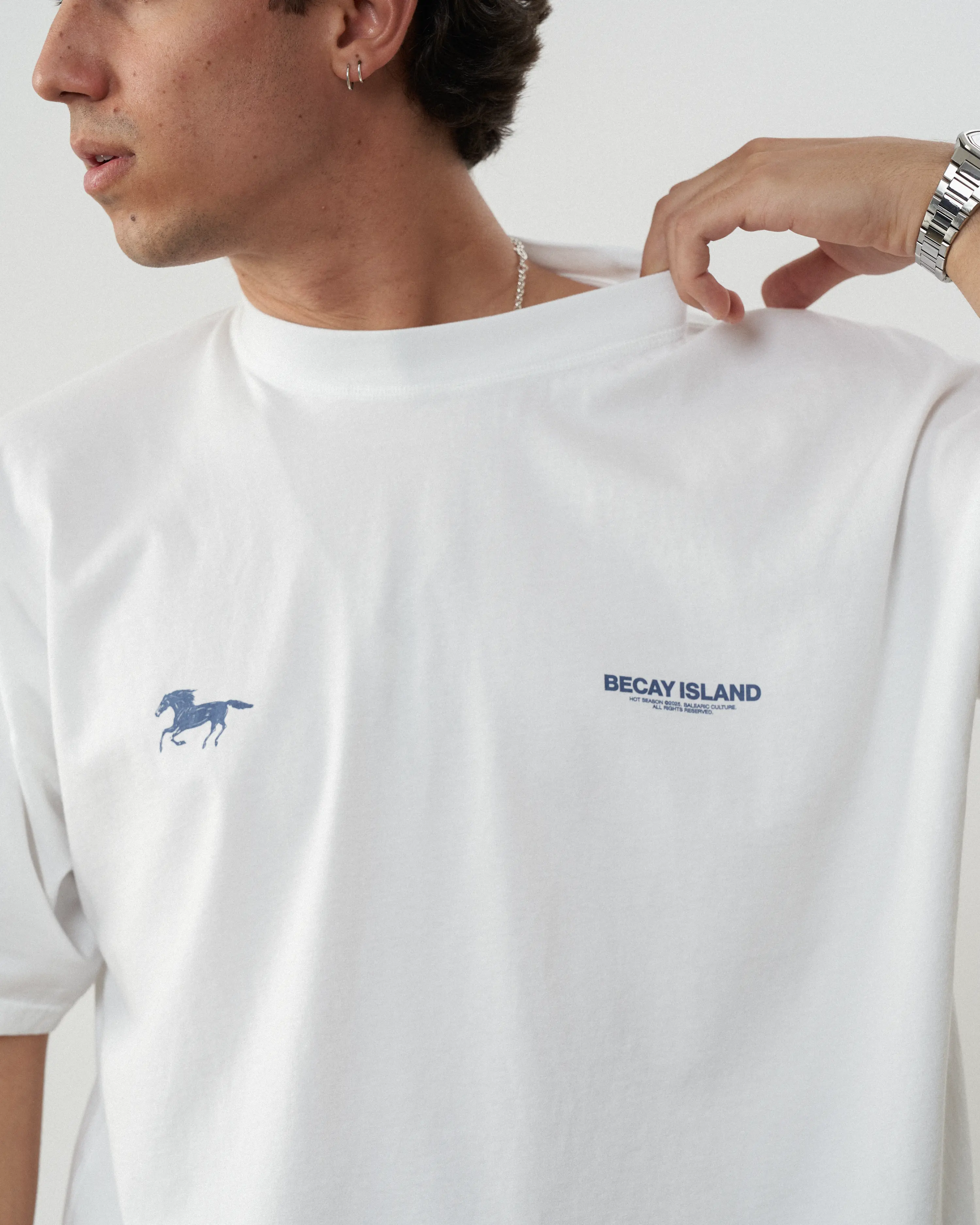 Balearic T-Shirt White - Image 4