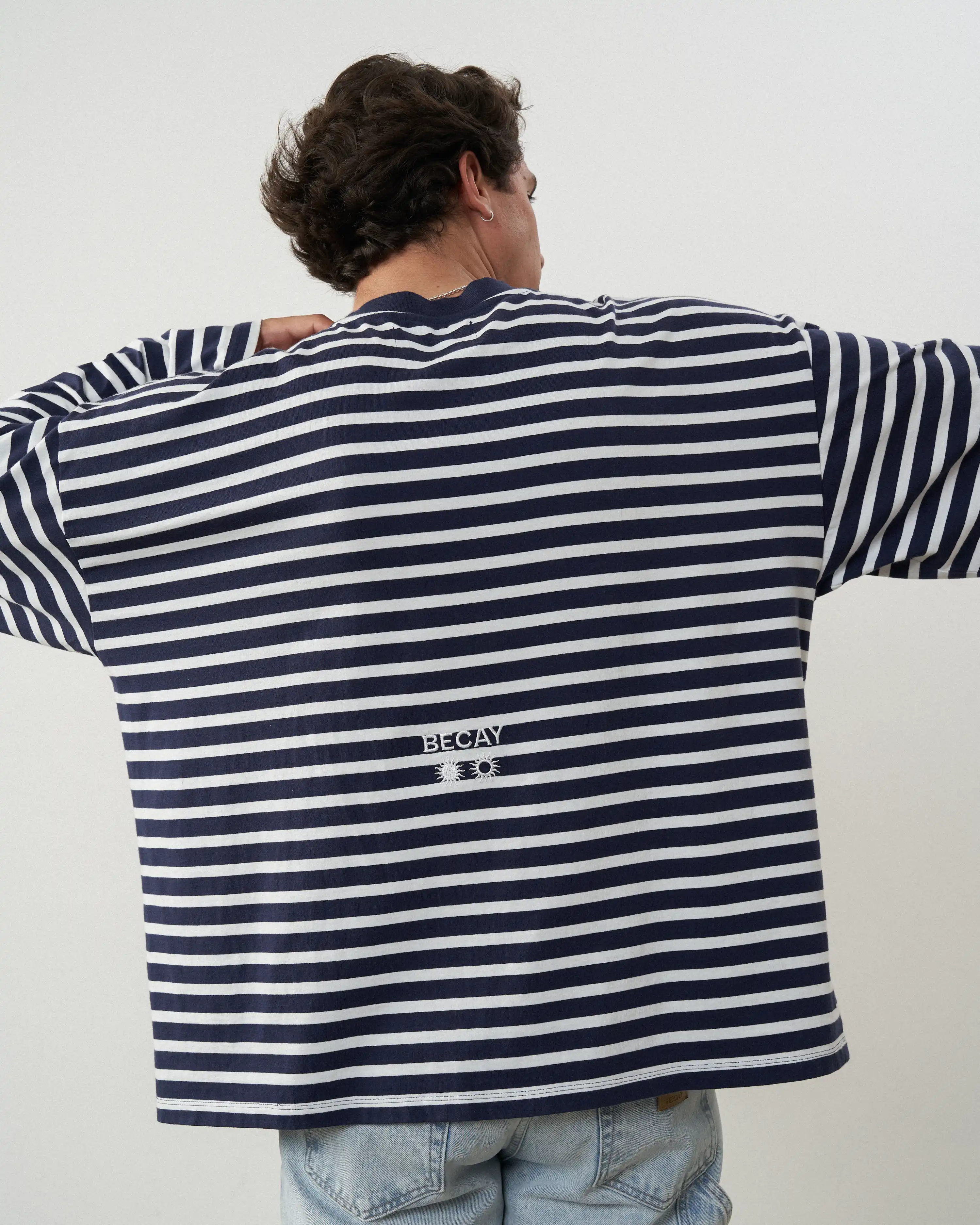 Stripes Blue Longsleeve - Image 3