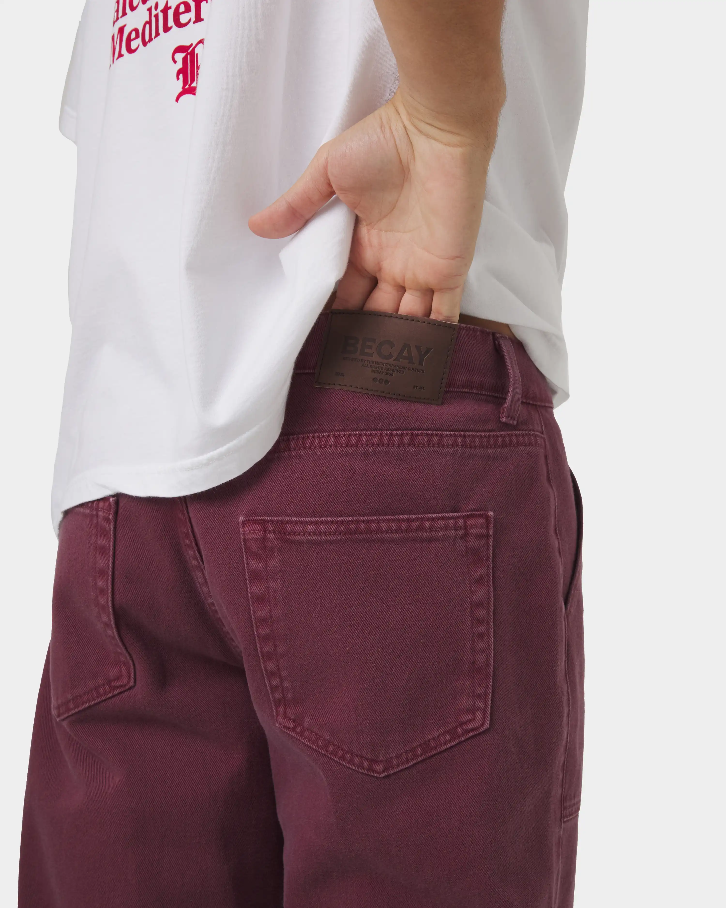 Capo Jeans Burgundy - Image 5