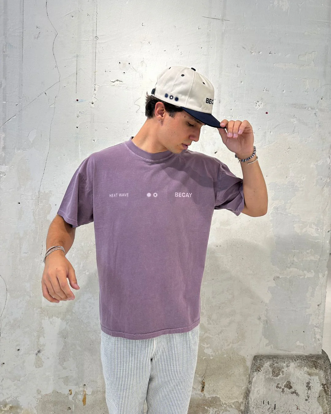 Heat Wave Burgundy T-Shirt - Image 5