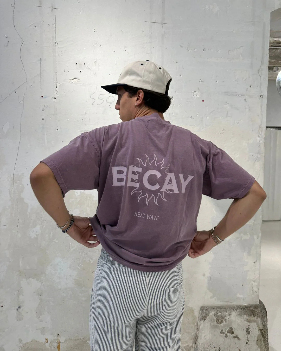 Heat Wave Burgundy T-Shirt - Image 6