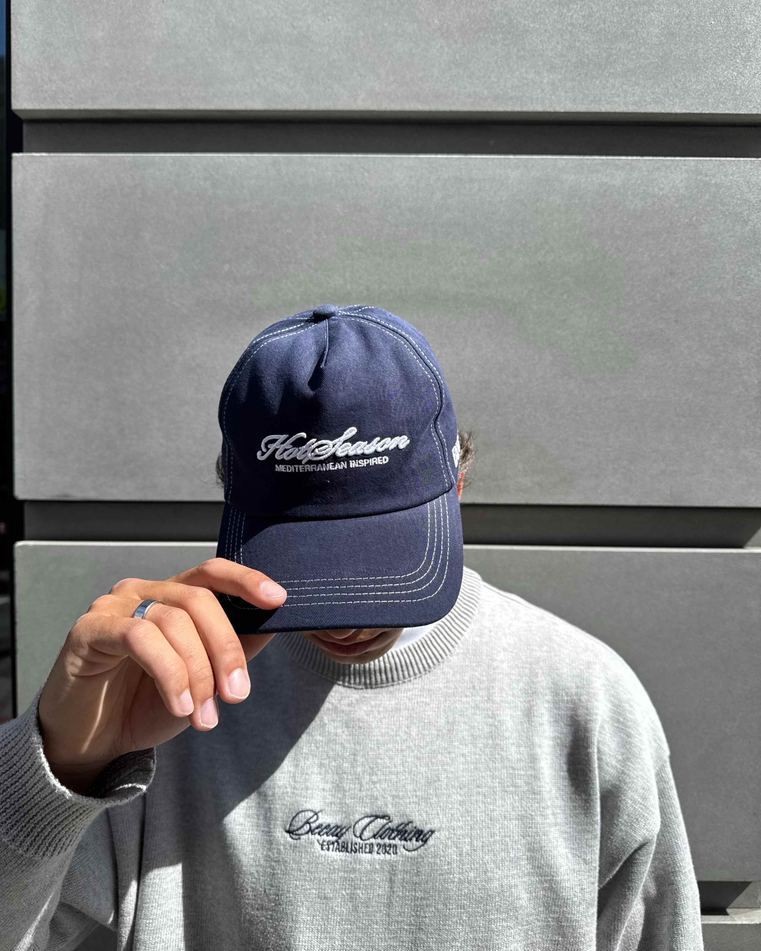 Hot Season Cap Blue - Image 5