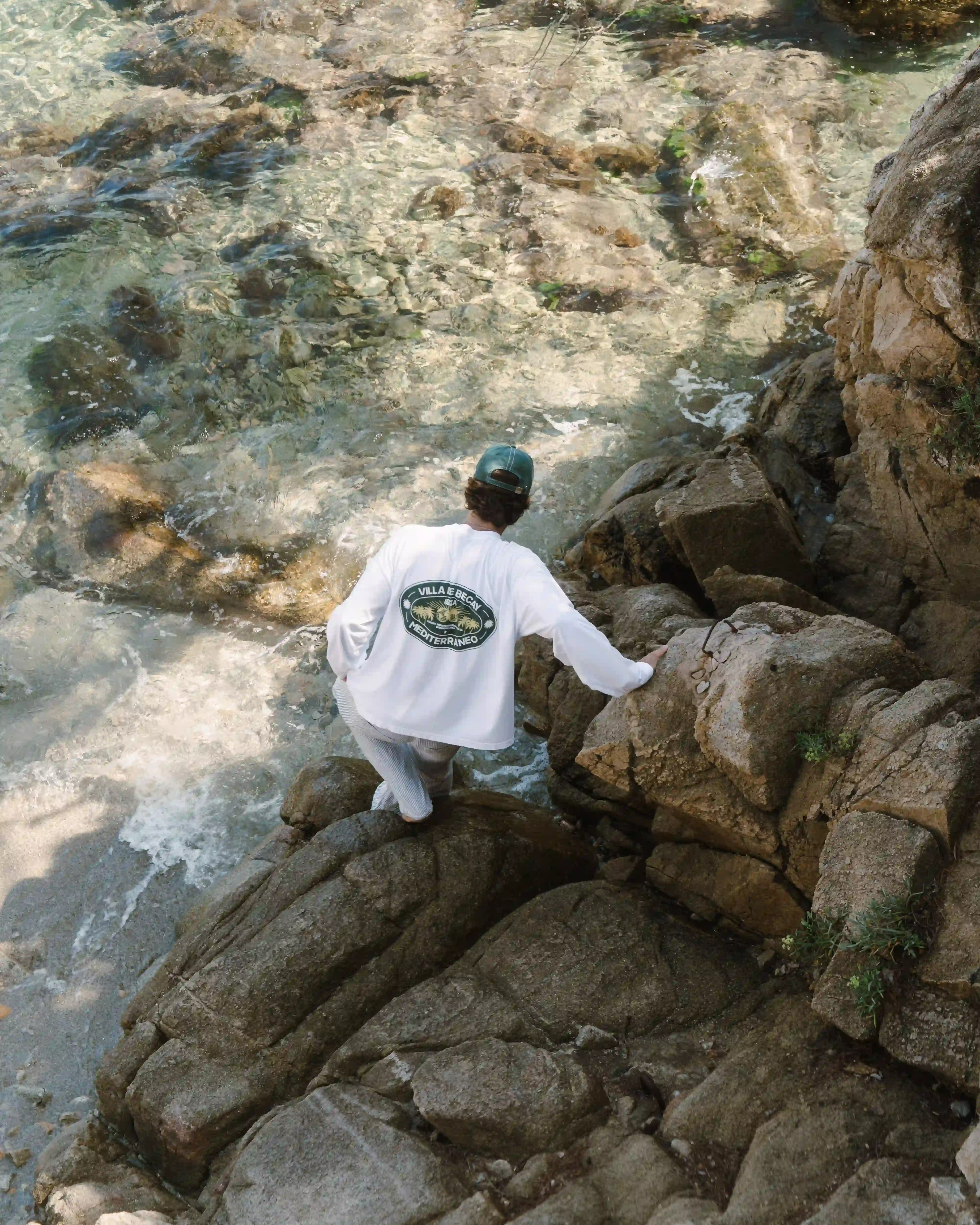 Hotel Longsleeve White & Green - Image 7