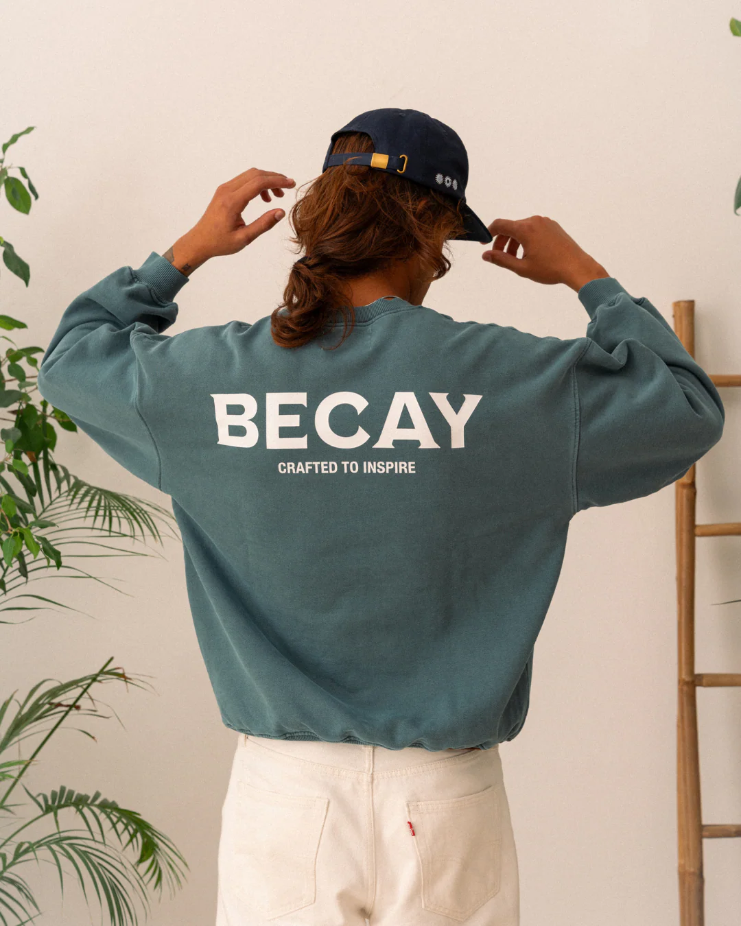 Icon Crewneck Green - Image 4