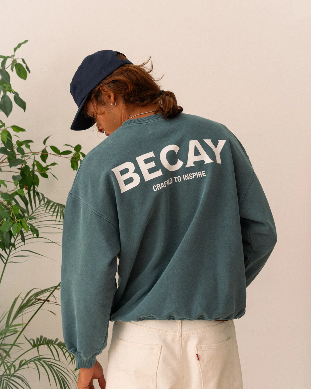 Icon Crewneck Green - Image 7