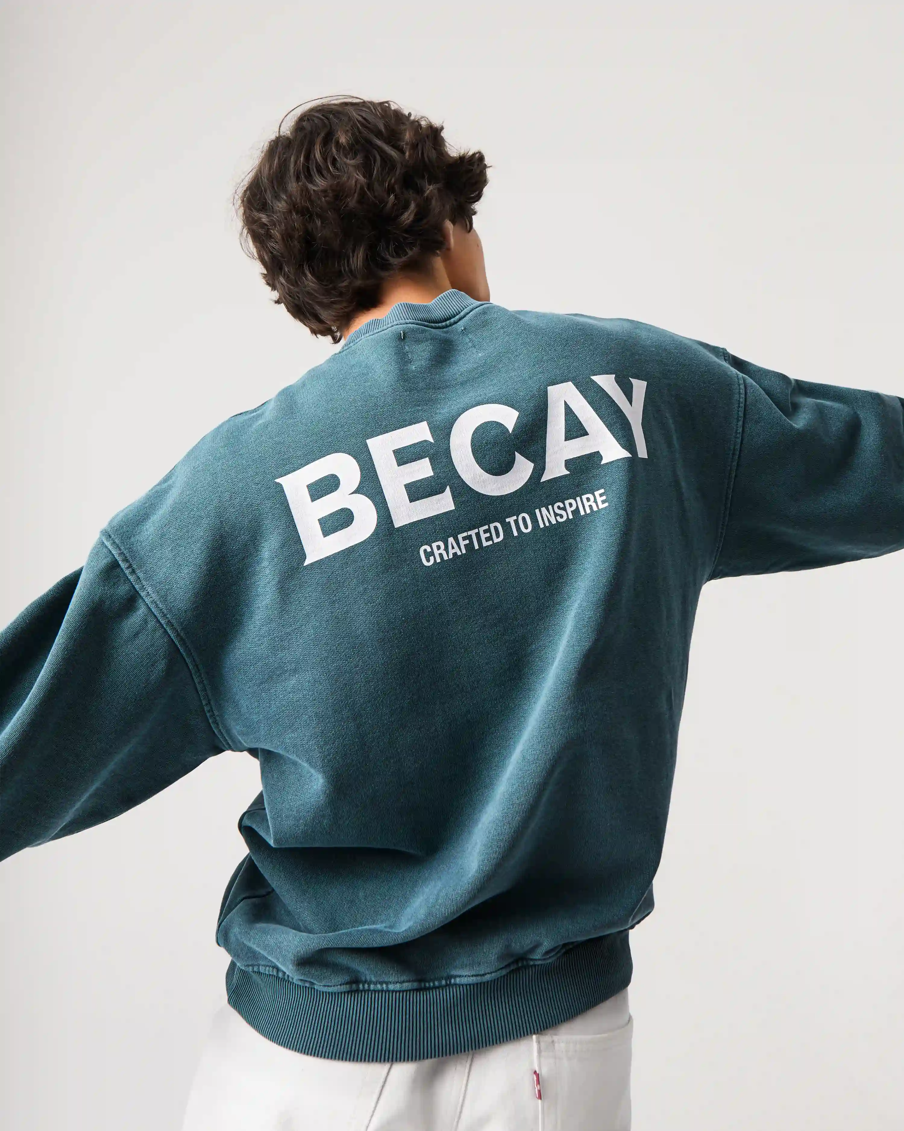 Icon Crewneck Green - Image 8