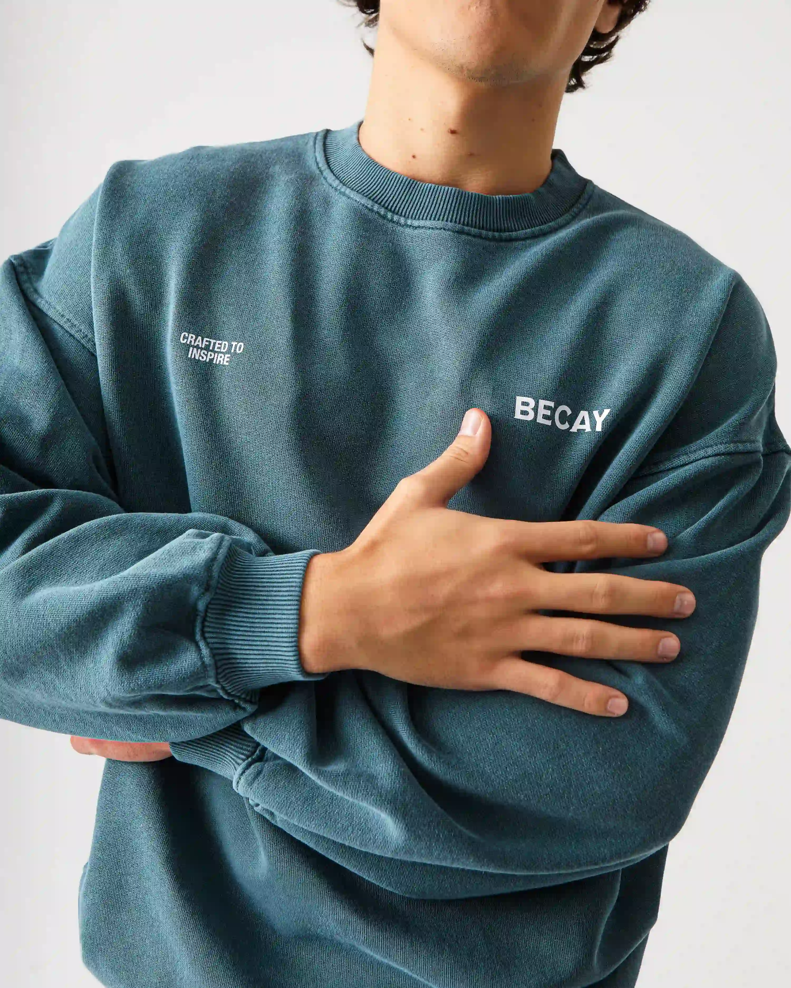 Icon Crewneck Green - Image 9