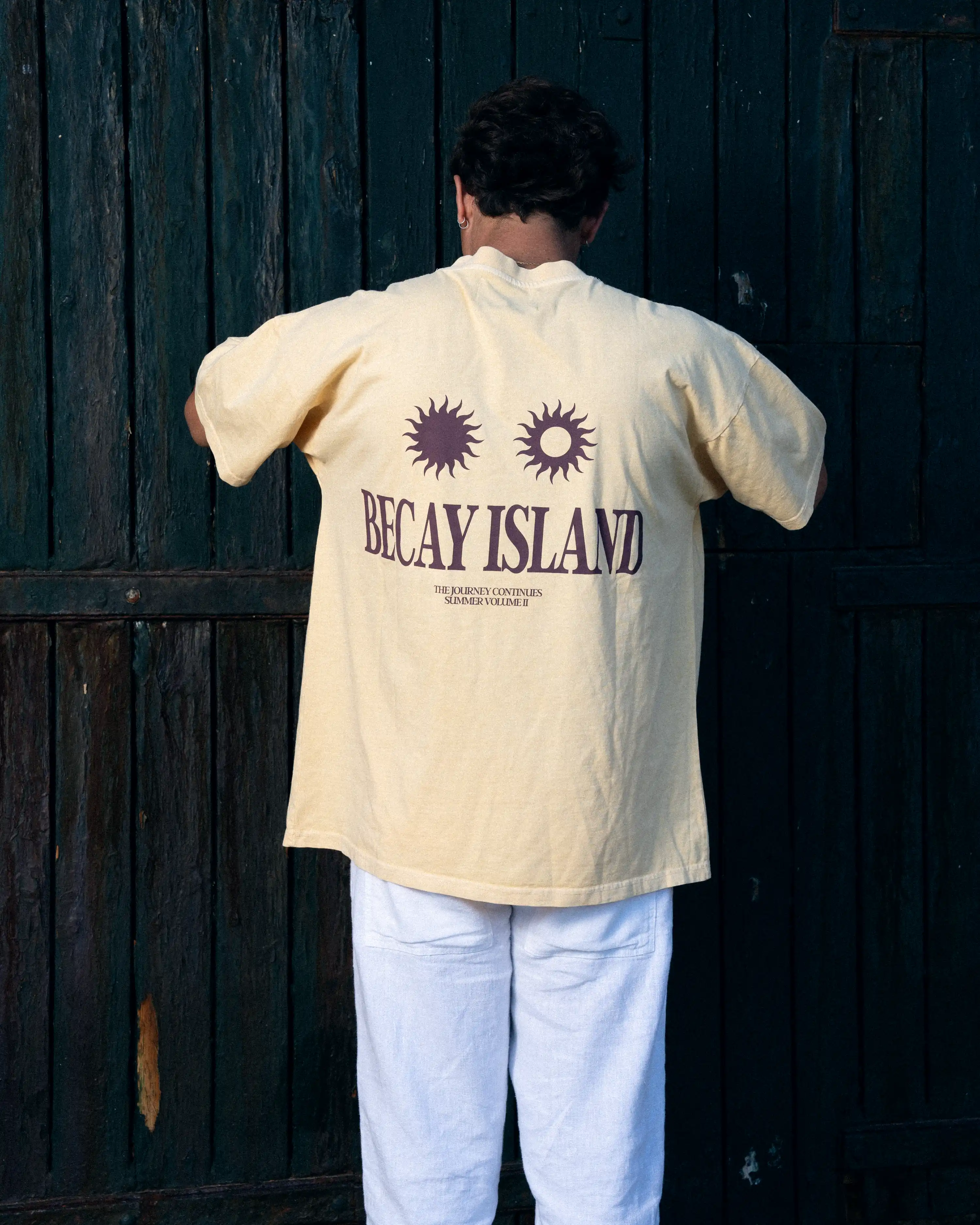 Island Yellow T-Shirt - Image 10