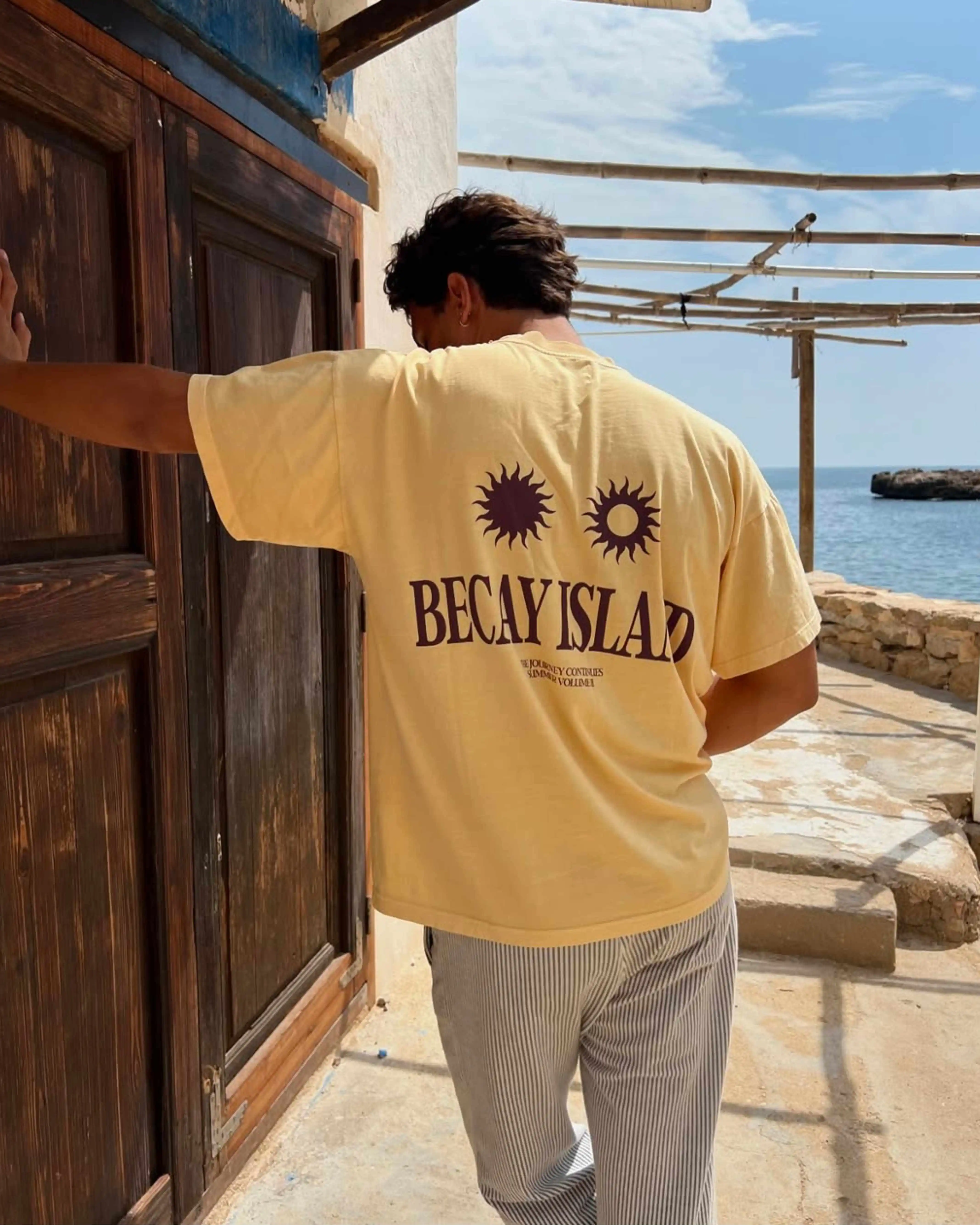 Island Yellow T-Shirt - Image 5