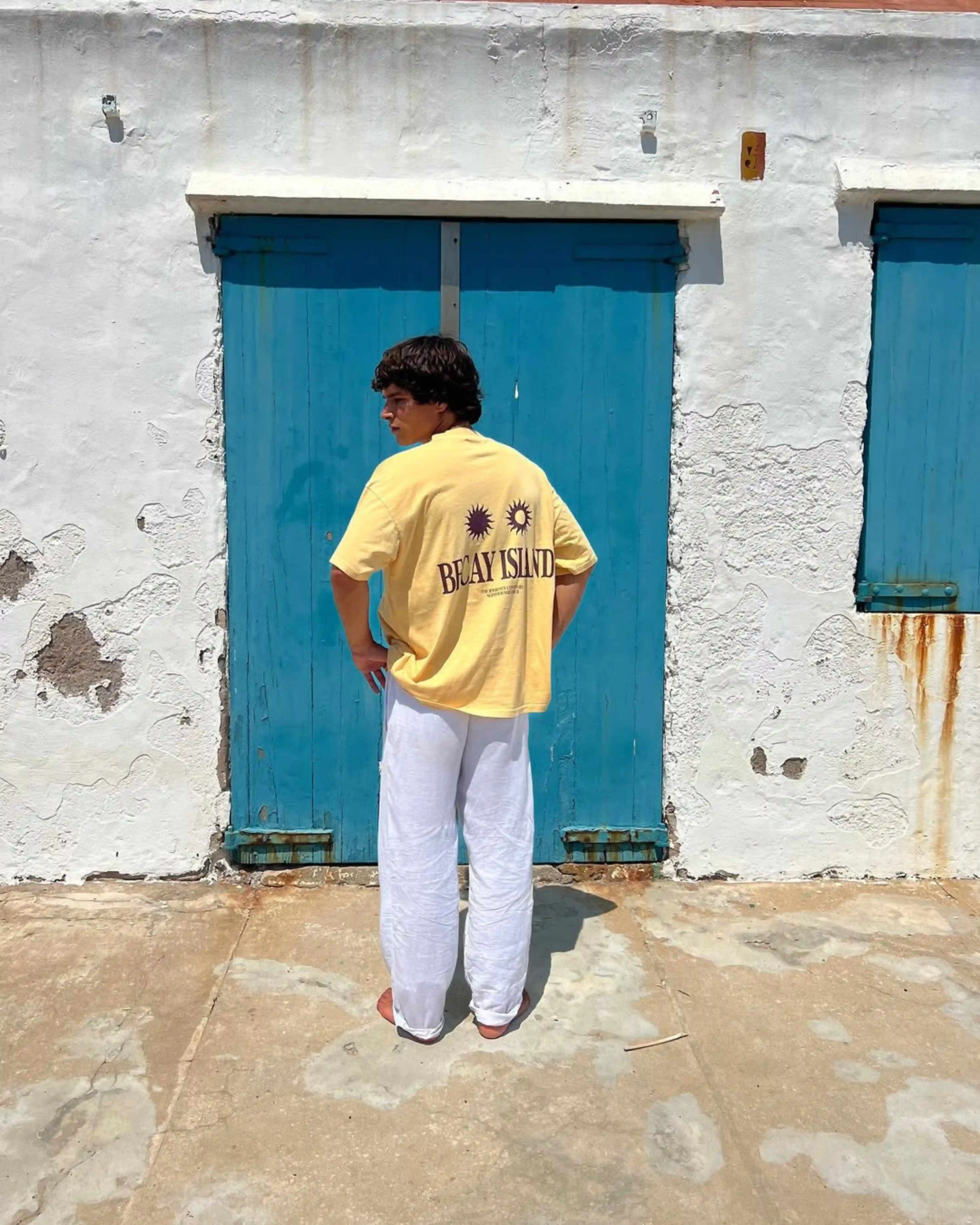 Island Yellow T-Shirt - Image 7