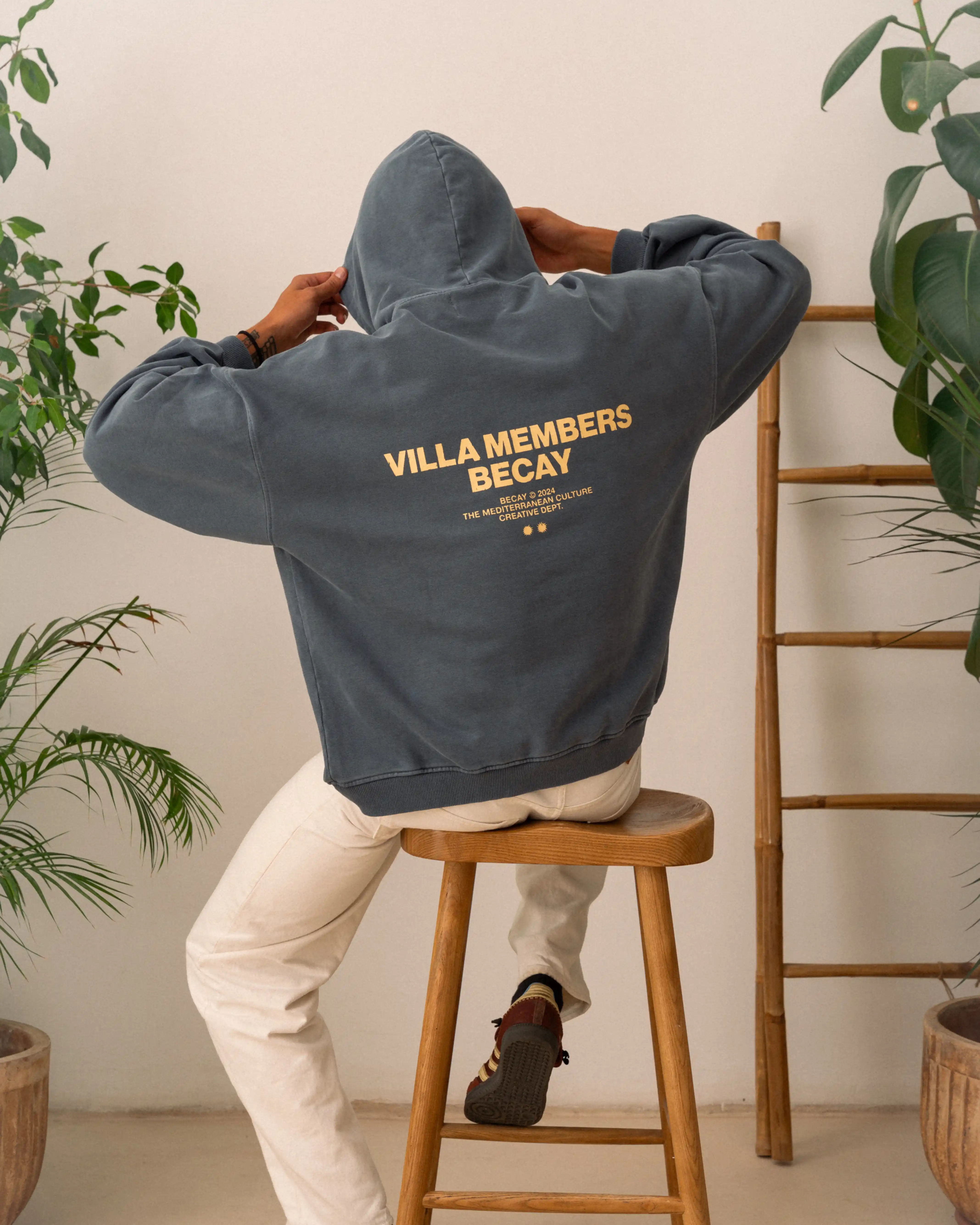 Members Hoodie Blue - Image 6