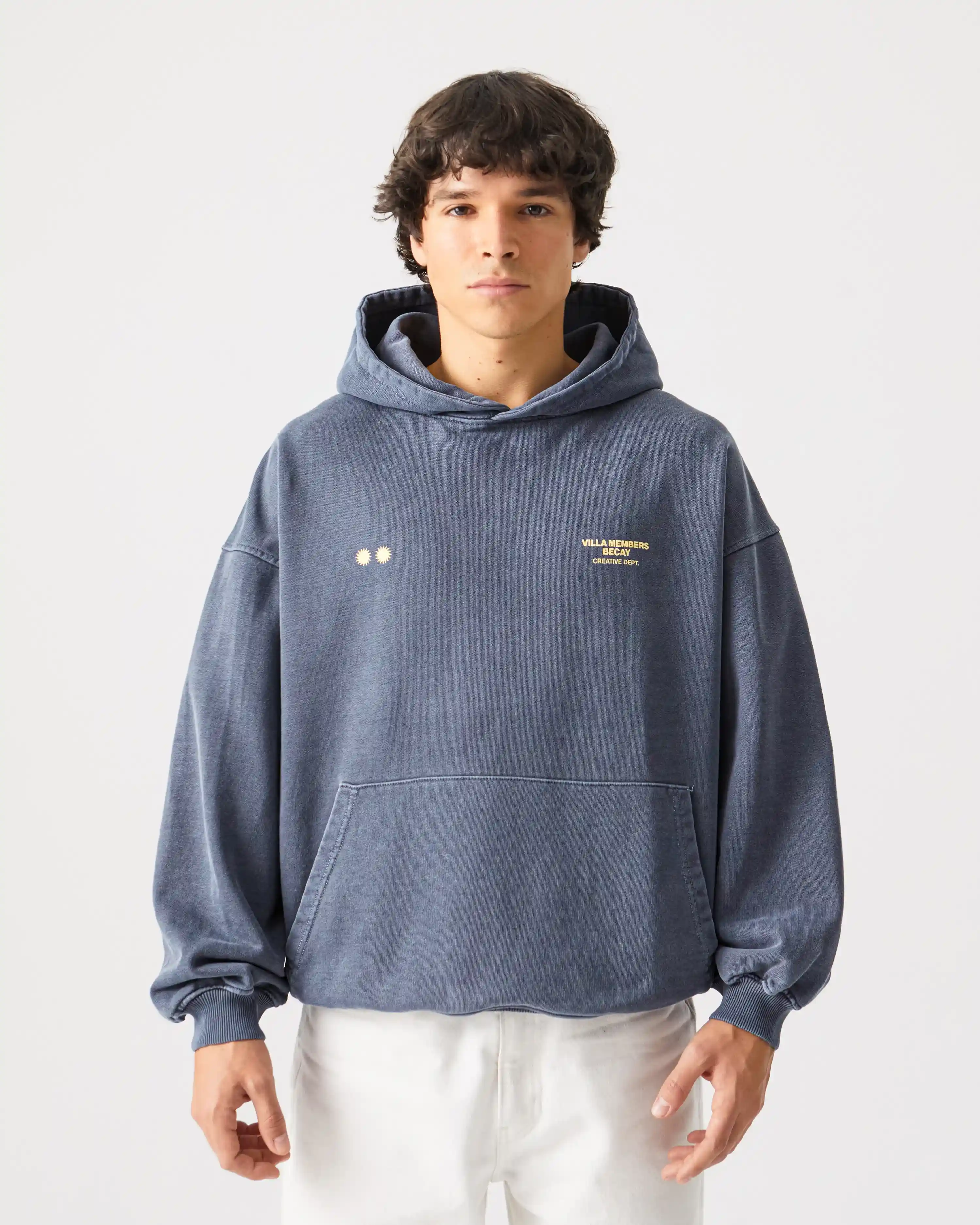Members Hoodie Blue - Image 8