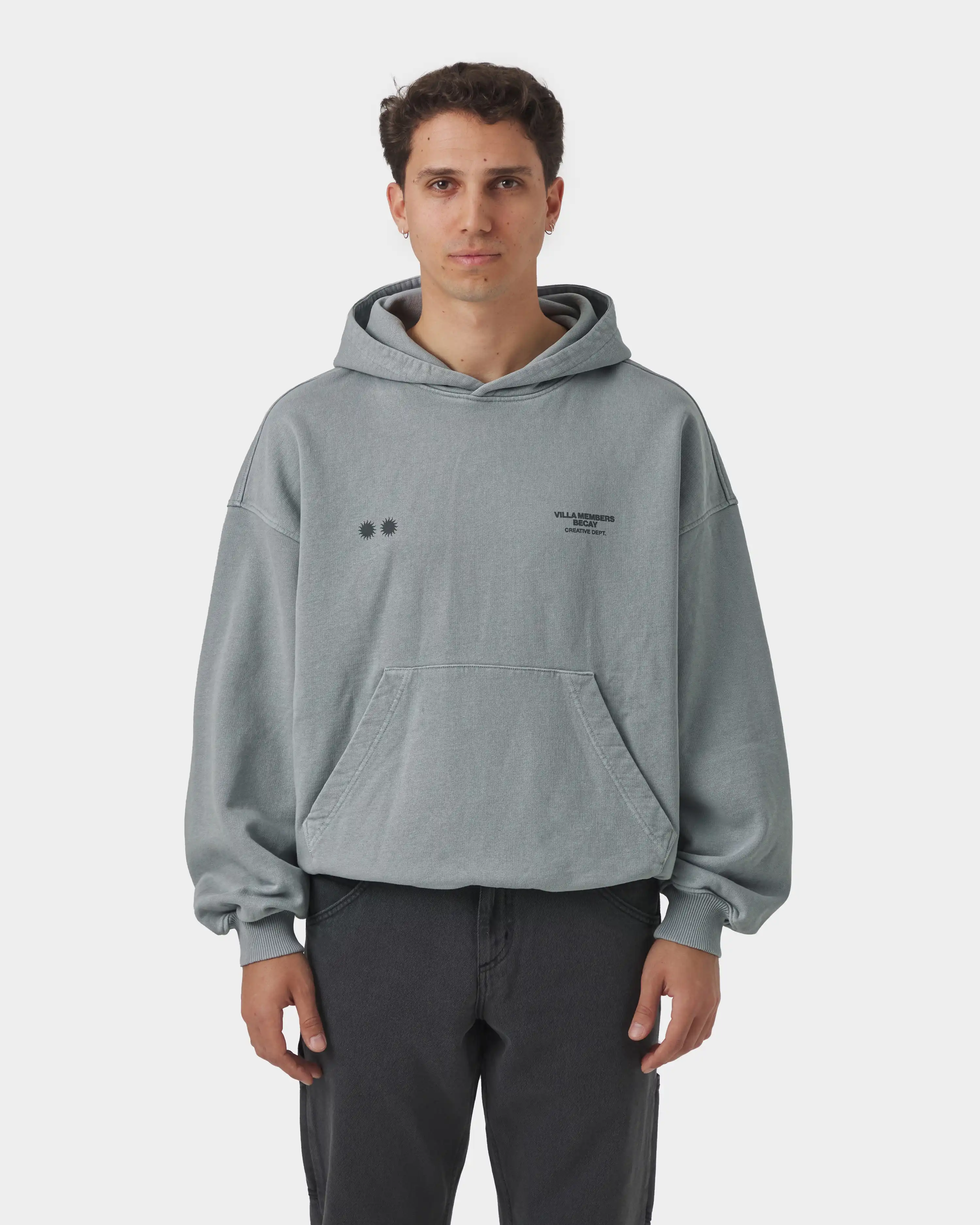 Members Hoodie Grey - Image 5
