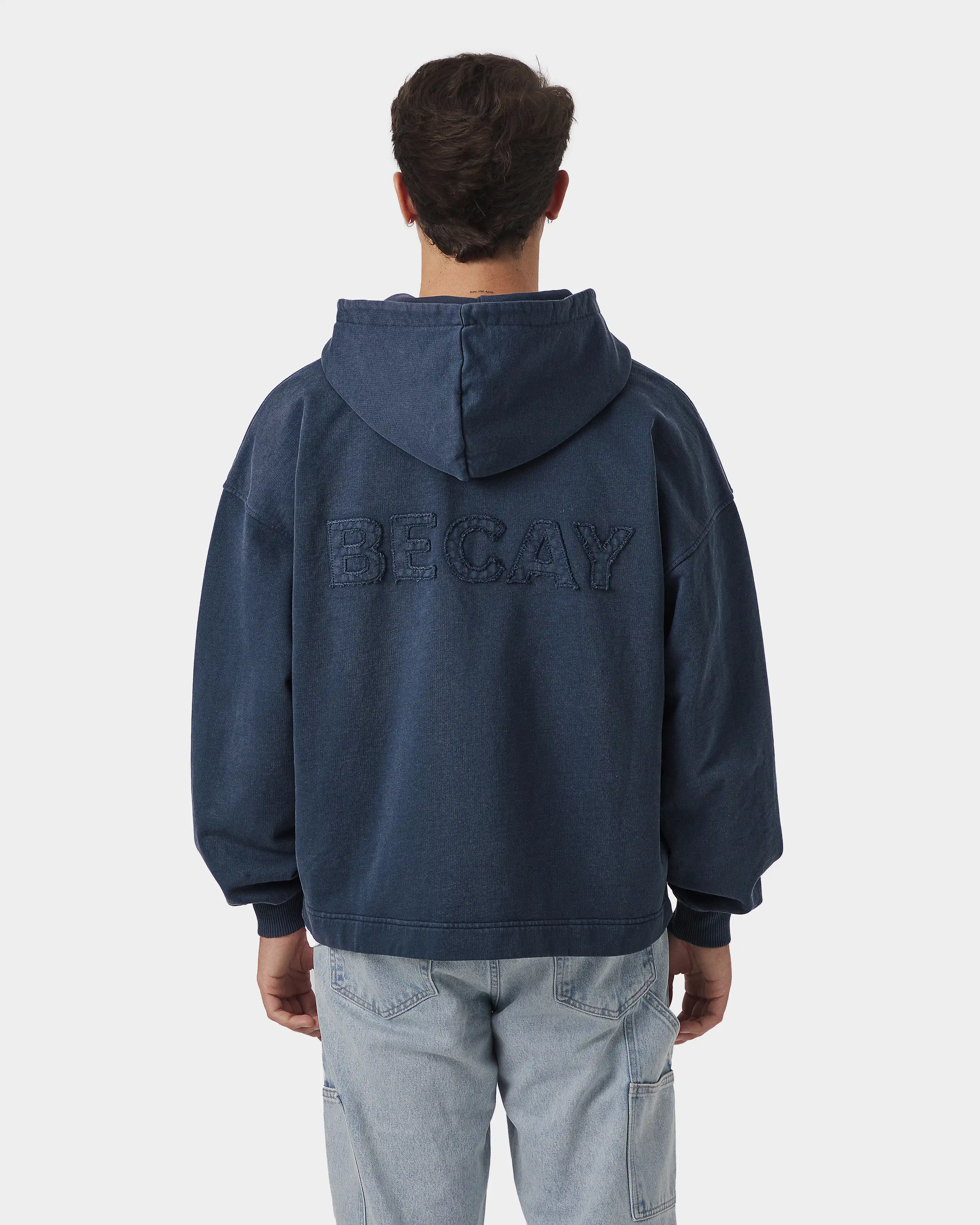 Patch Full Zip Navy - Image 3