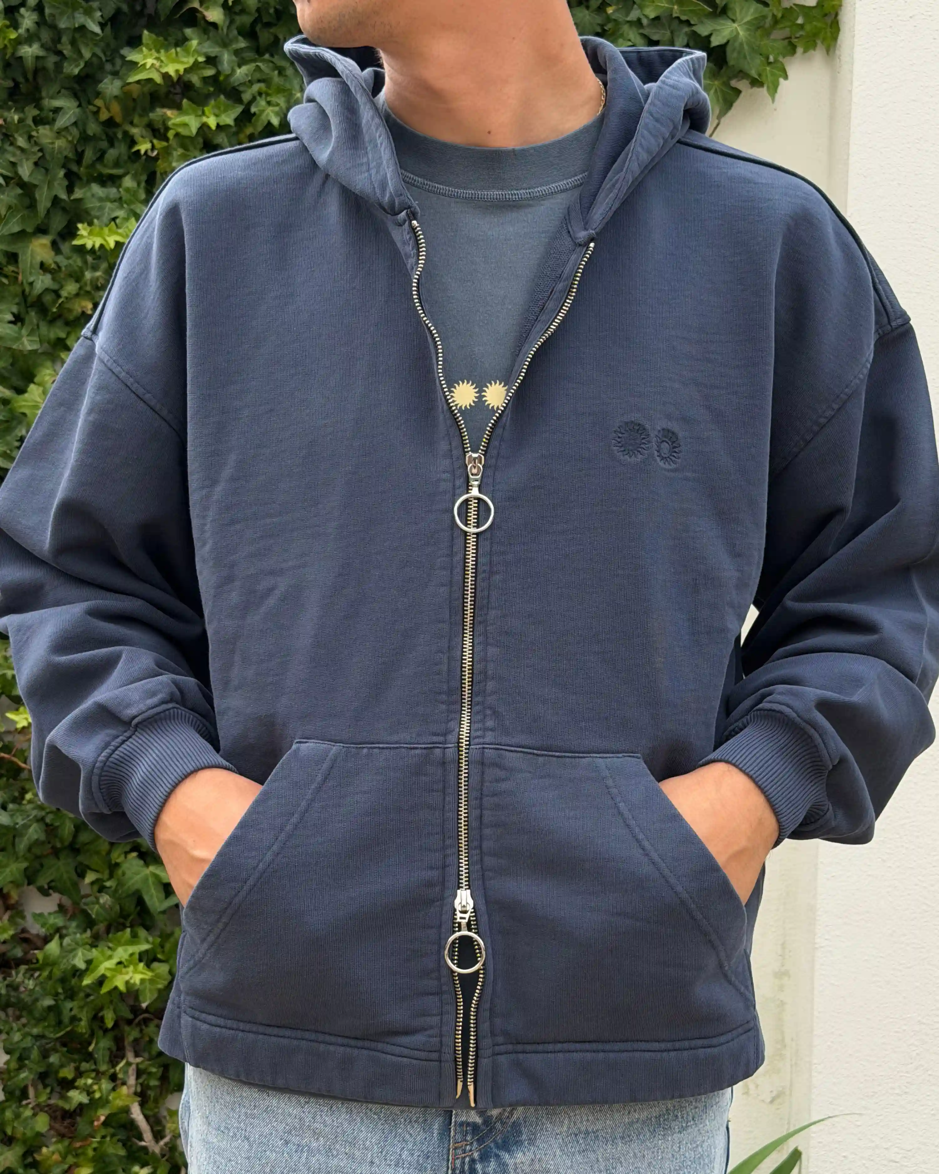 Patch Full Zip Navy - Image 6