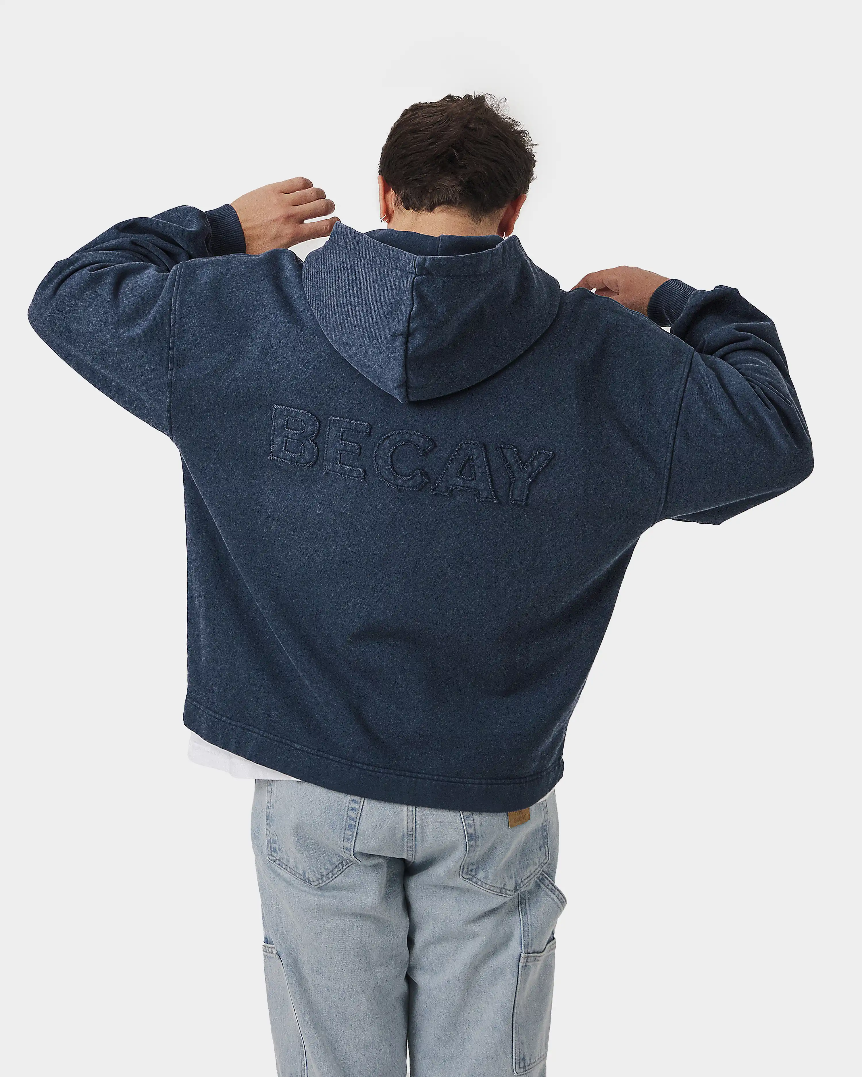 Patch Full Zip Navy - Image 8