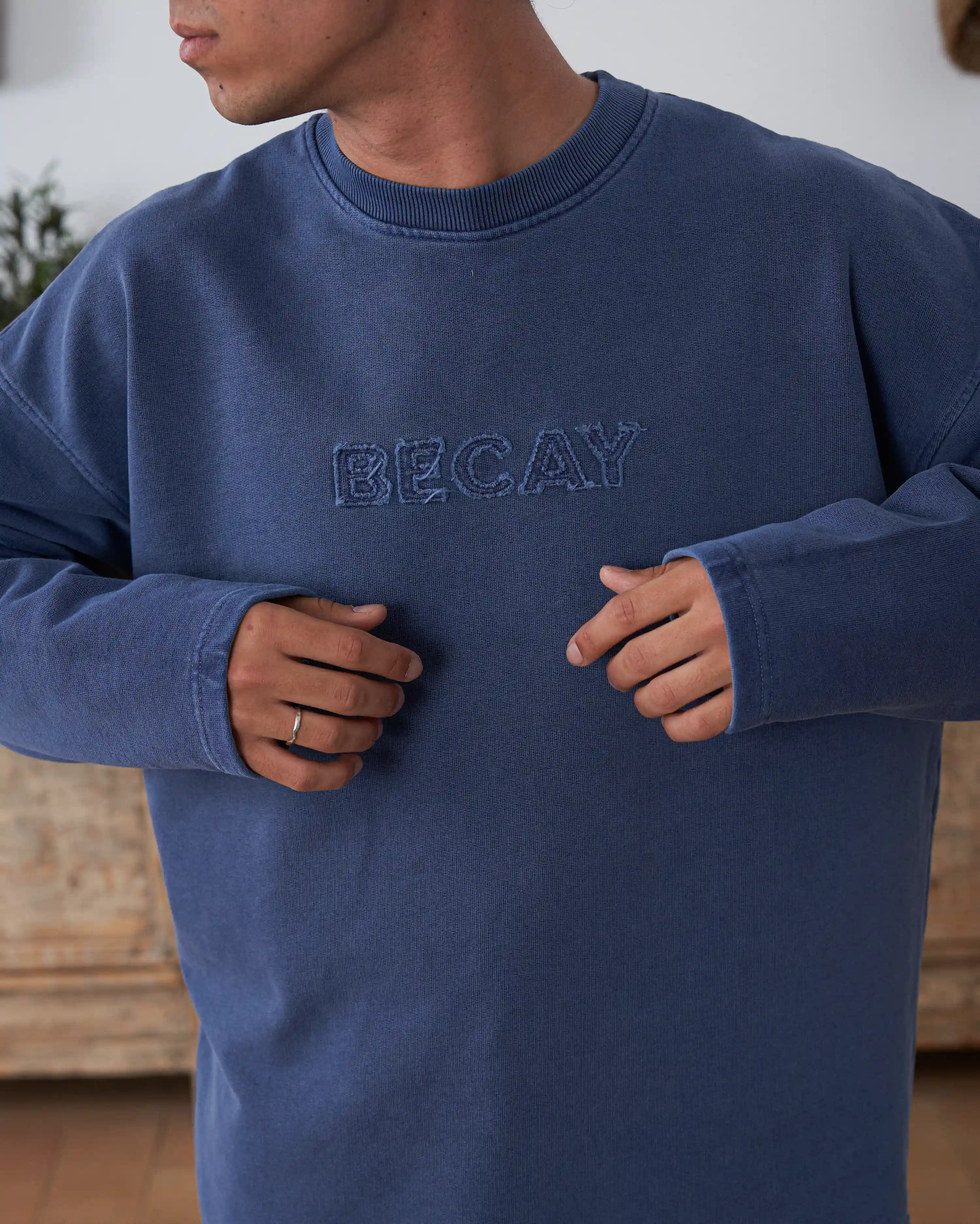Sun Crewneck Blue - Image 6