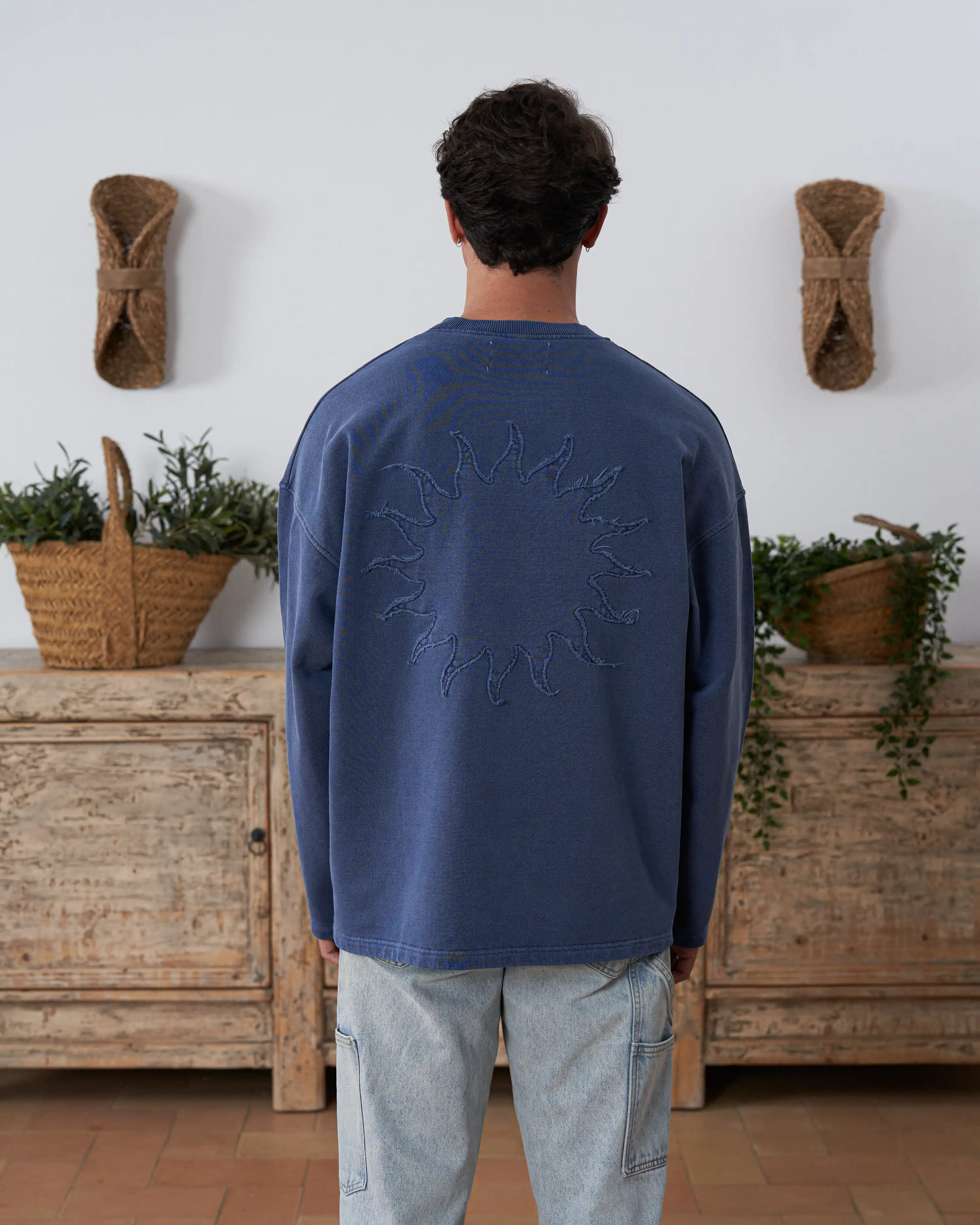 Sun Crewneck Blue - Image 8