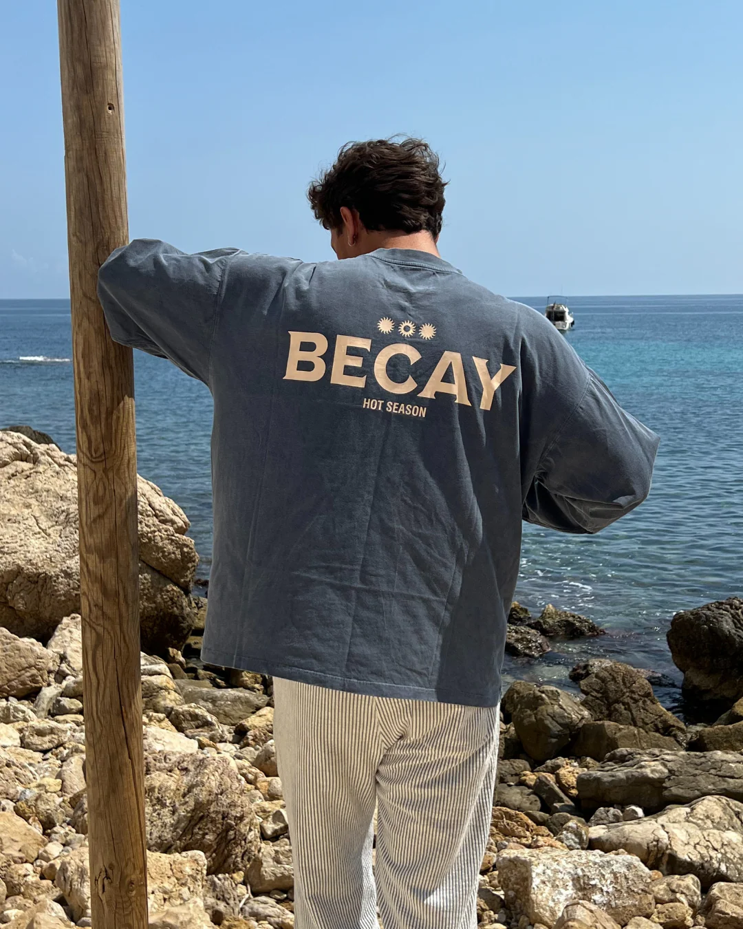 Travis Blue Long Sleeve - Image 3