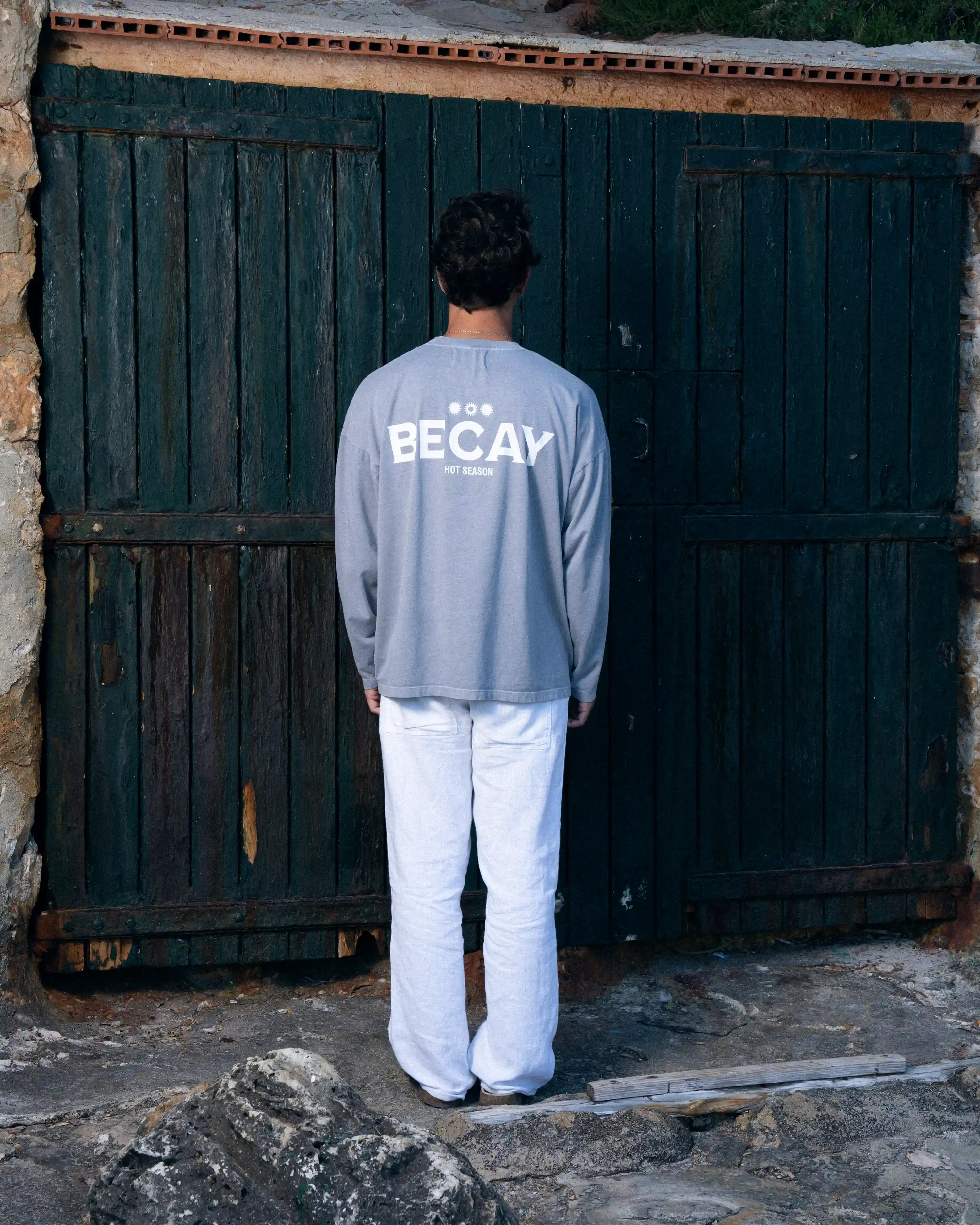 Travis Long Sleeve Gray - Image 3