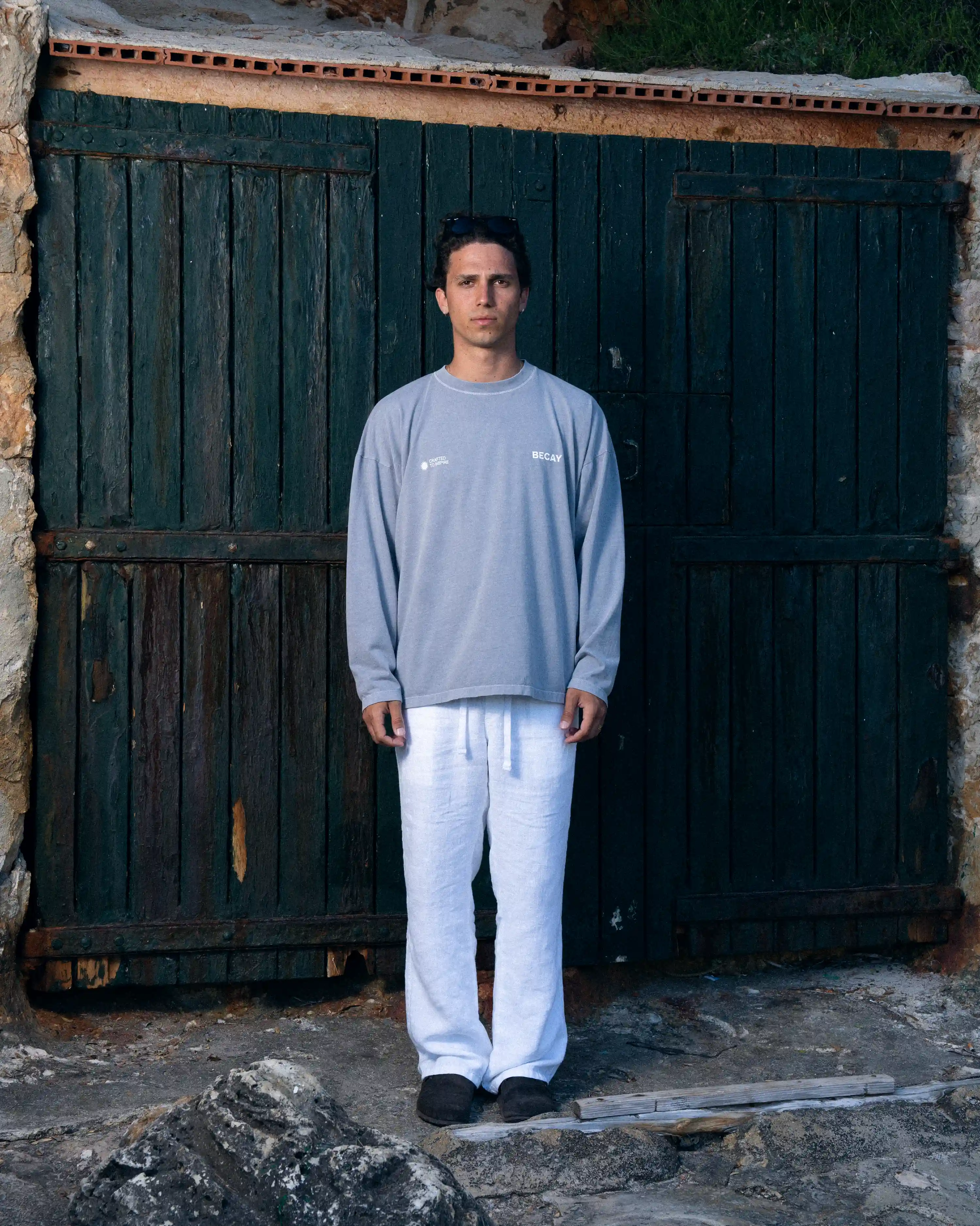 Travis Long Sleeve Gray - Image 4