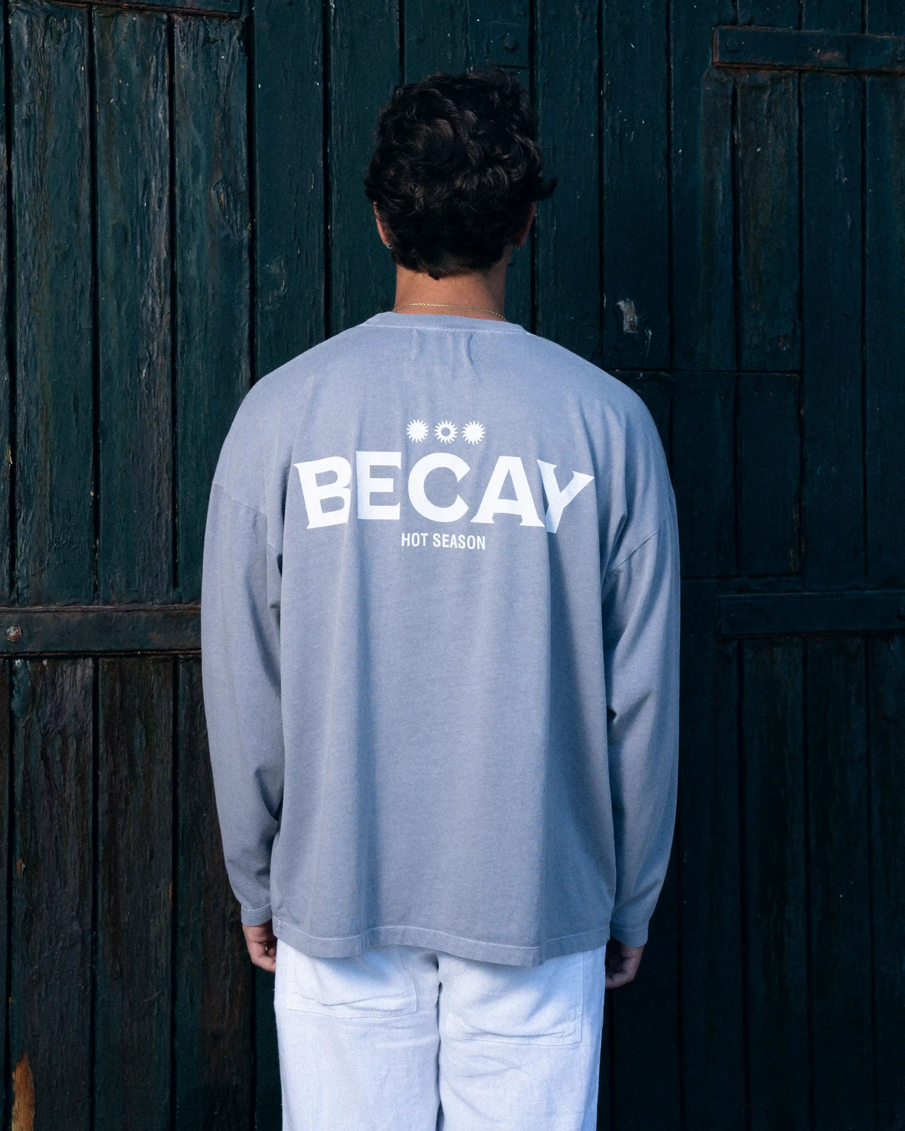 Travis Long Sleeve Gray - Image 5