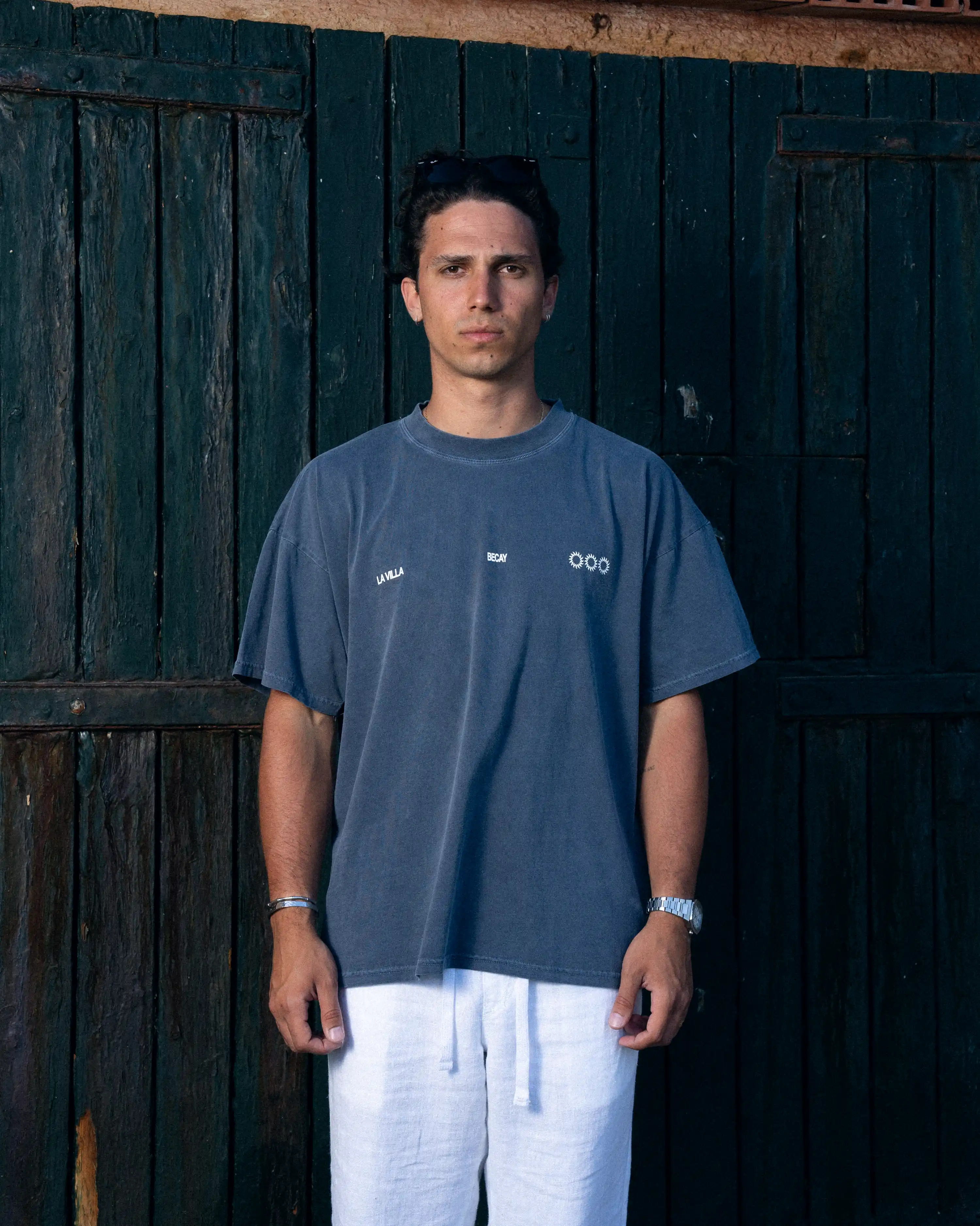 Villa Blue T-Shirt - Image 4